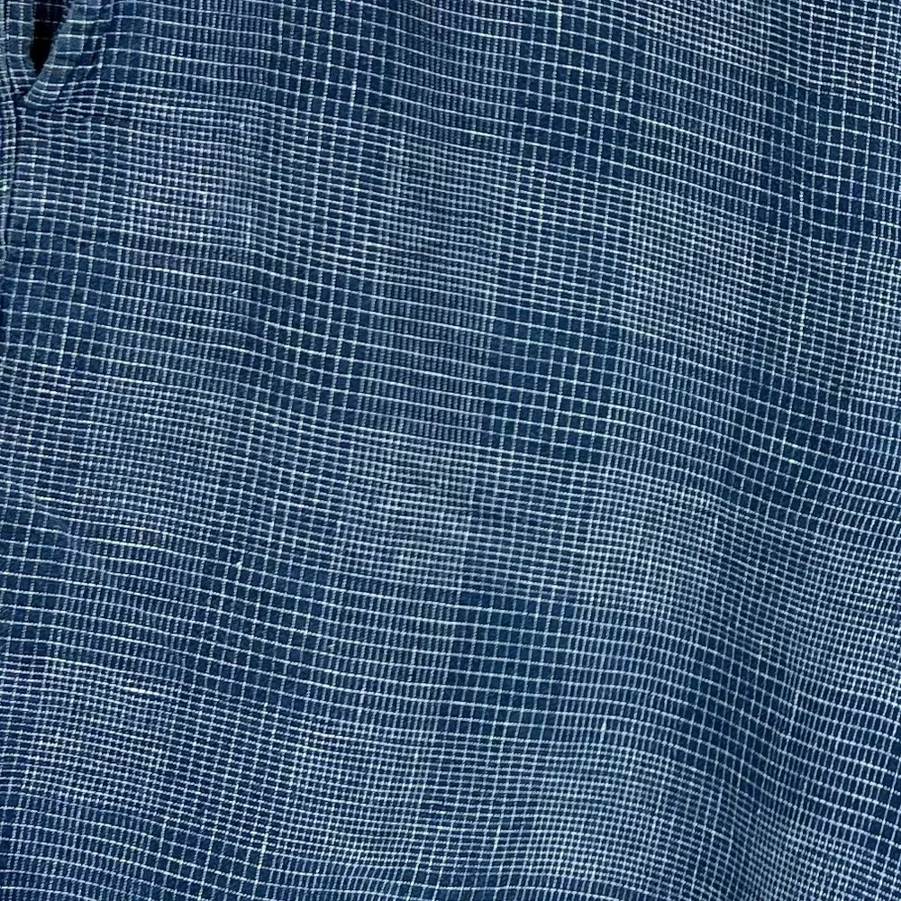 J. Crew Club | Men’s 100% Linen Plaid Shorts Blue Preppy Beachy Coastal | 36
